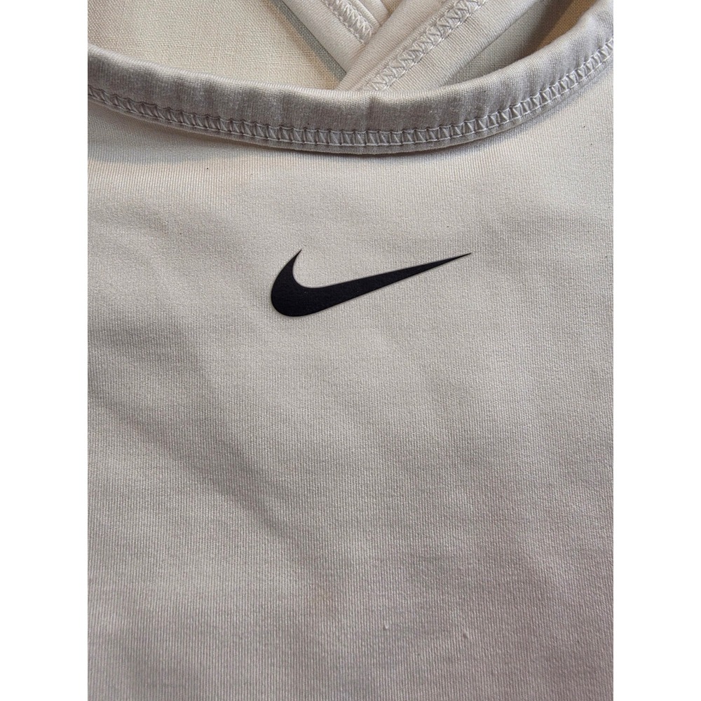 Nike One Dri-FIT Women White Cross Back Training Tank Top FZ5598-100 Size S - Picture 3 of 6
